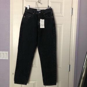 💔✖️SOLD✖️💔 Zara mom fit jeans (nwt)